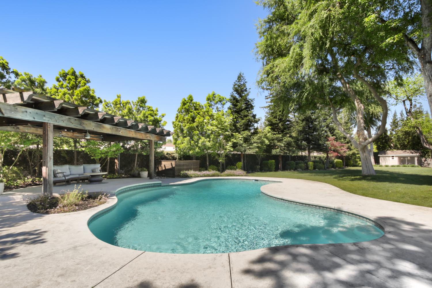 495 Bret Harte Road Sacramento, CA 95864 - Photo 57 of 84 a view of a swimming pool with a patio