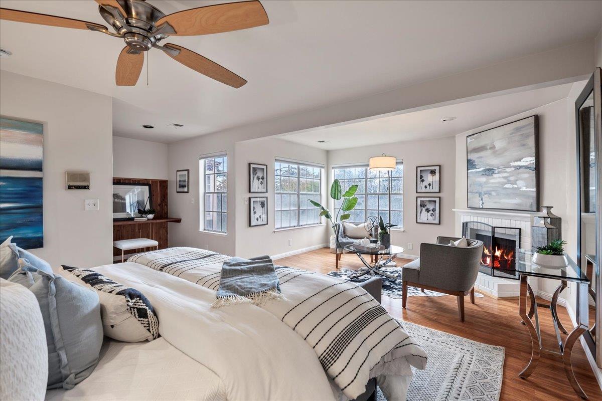 36 Holmes Drive San Jose, CA 95127 - Photo 16 of 29 a bedroom with furniture and a large window