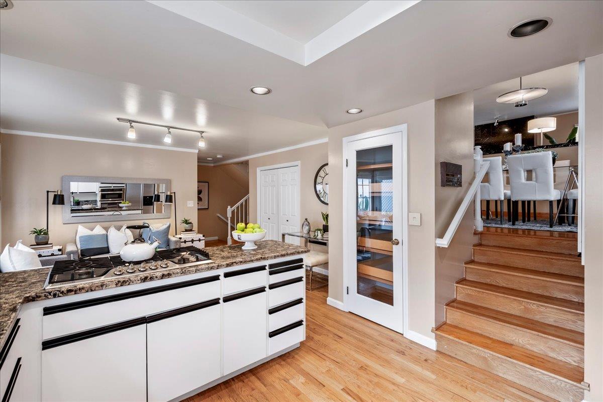 36 Holmes Drive San Jose, CA 95127 - Photo 7 of 29 a large white kitchen with stainless steel appliances