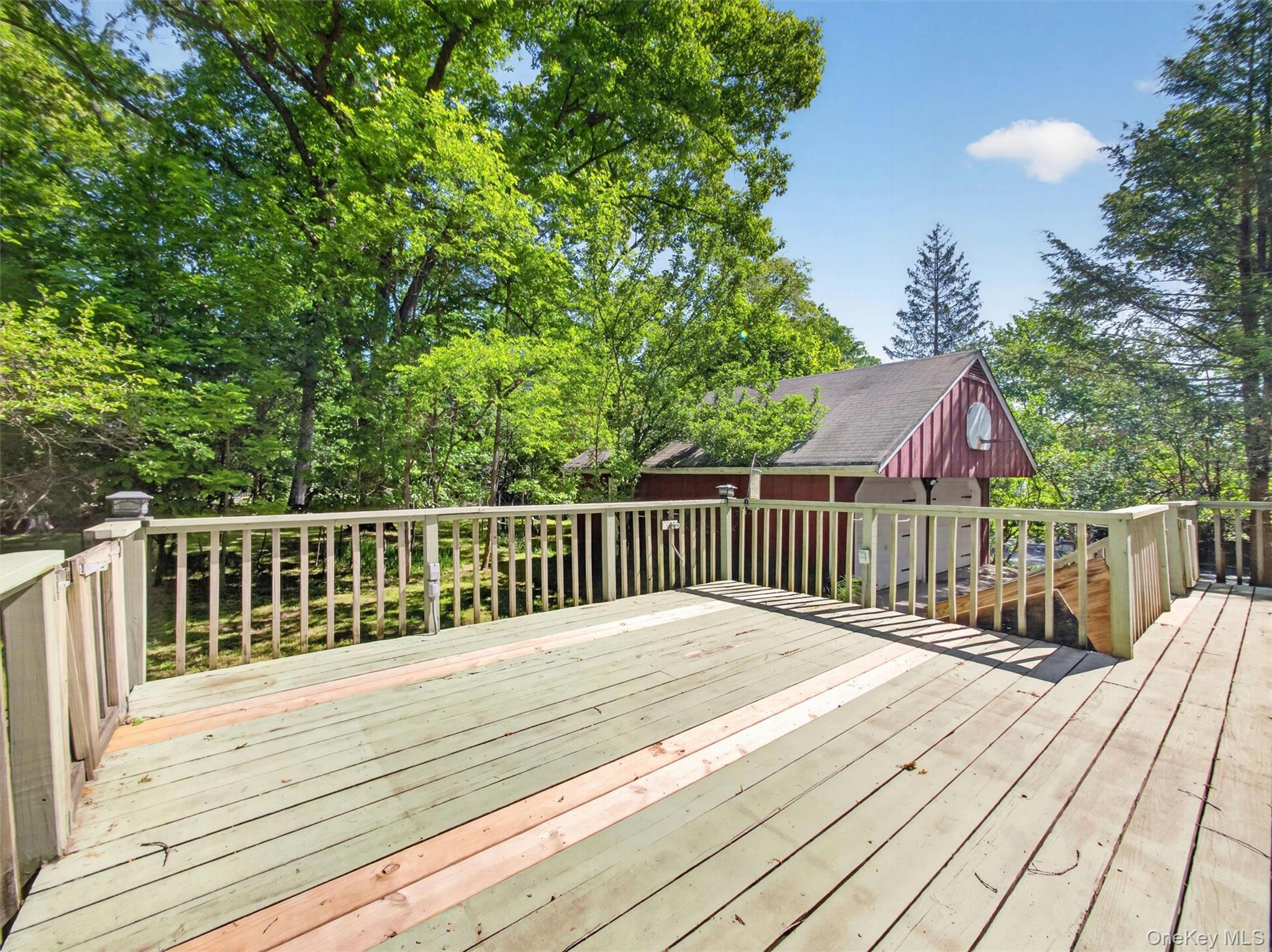 56 Oak Road New City, NY 10956 - Photo 13 of 30 a balcony with view of wooden floor