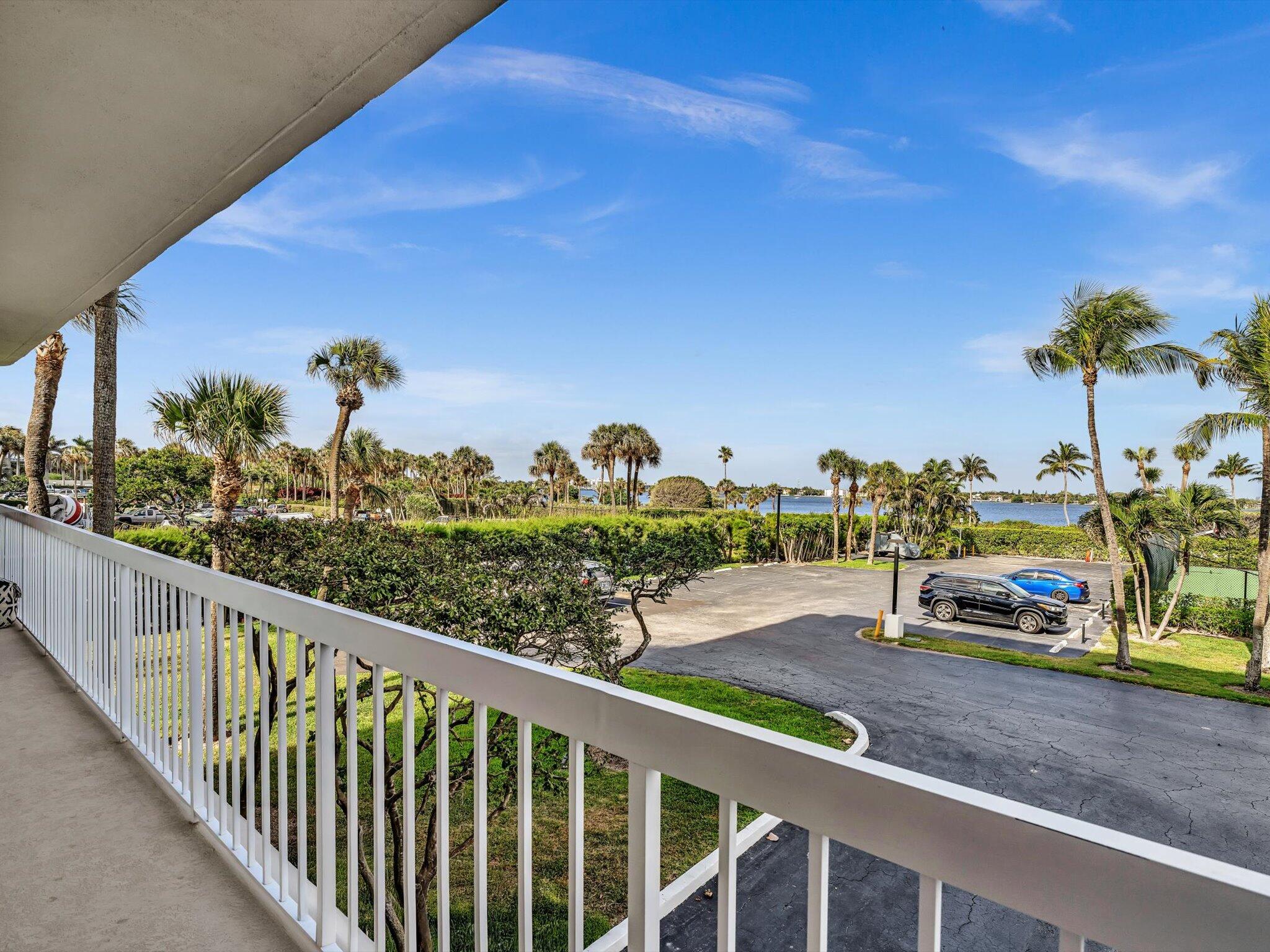 3300 South Ocean Boulevard, Unit 108S Palm Beach, FL 33480 - Photo 42 of 66 a view of a balcony and cars park