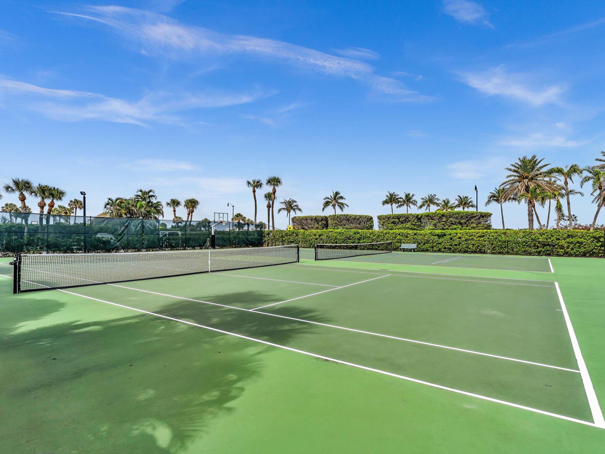 3300 South Ocean Boulevard, Unit 108S Palm Beach, FL 33480 - Photo 48 of 66 a view of an outdoor space and tennis court
