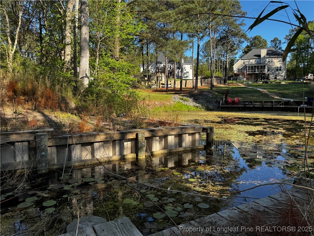 864 Vic Keith Road Sanford, NC 27332 - Photo 15 of 19 a view of a yard with plants and large trees