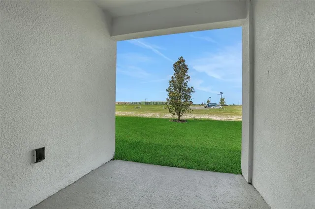 a view of outdoor space and yard