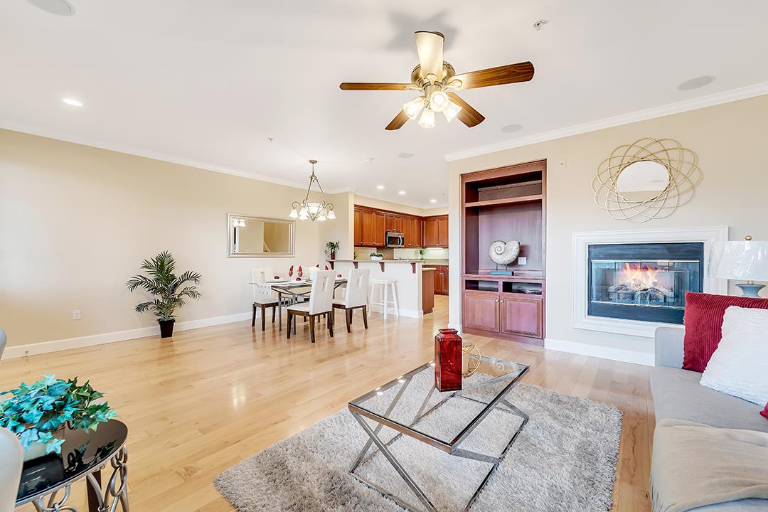 412 Joree Lane San Ramon, CA 94582 - Photo 5 of 44 a living room with furniture and a fireplace