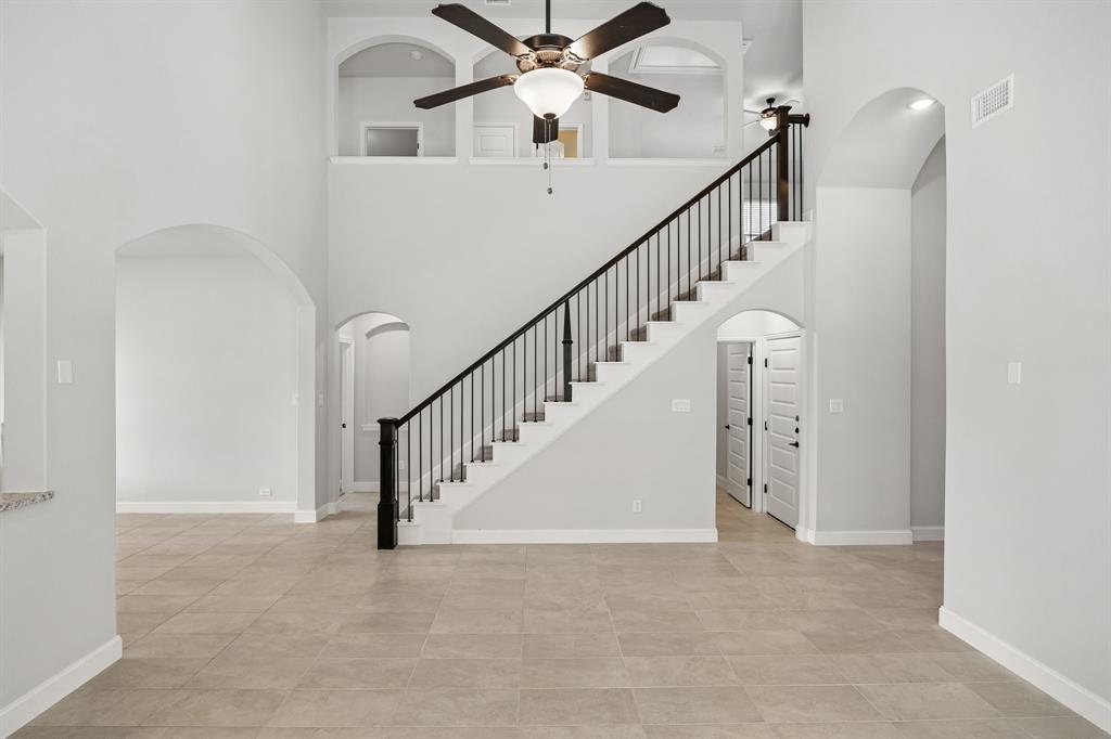 117 Joshua Tree Court Forney, TX 75126 - Photo 12 of 29 a view of staircase with fan