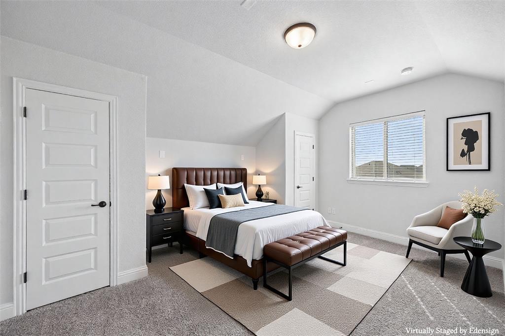 117 Joshua Tree Court Forney, TX 75126 - Photo 26 of 29 a bedroom with a bed and chair