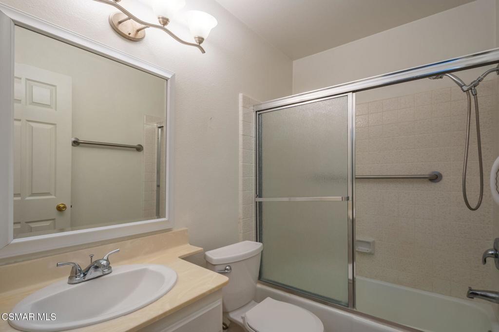 647 Arneill Road Camarillo, CA 93010 - Photo 17 of 27 a bathroom with a sink toilet and shower