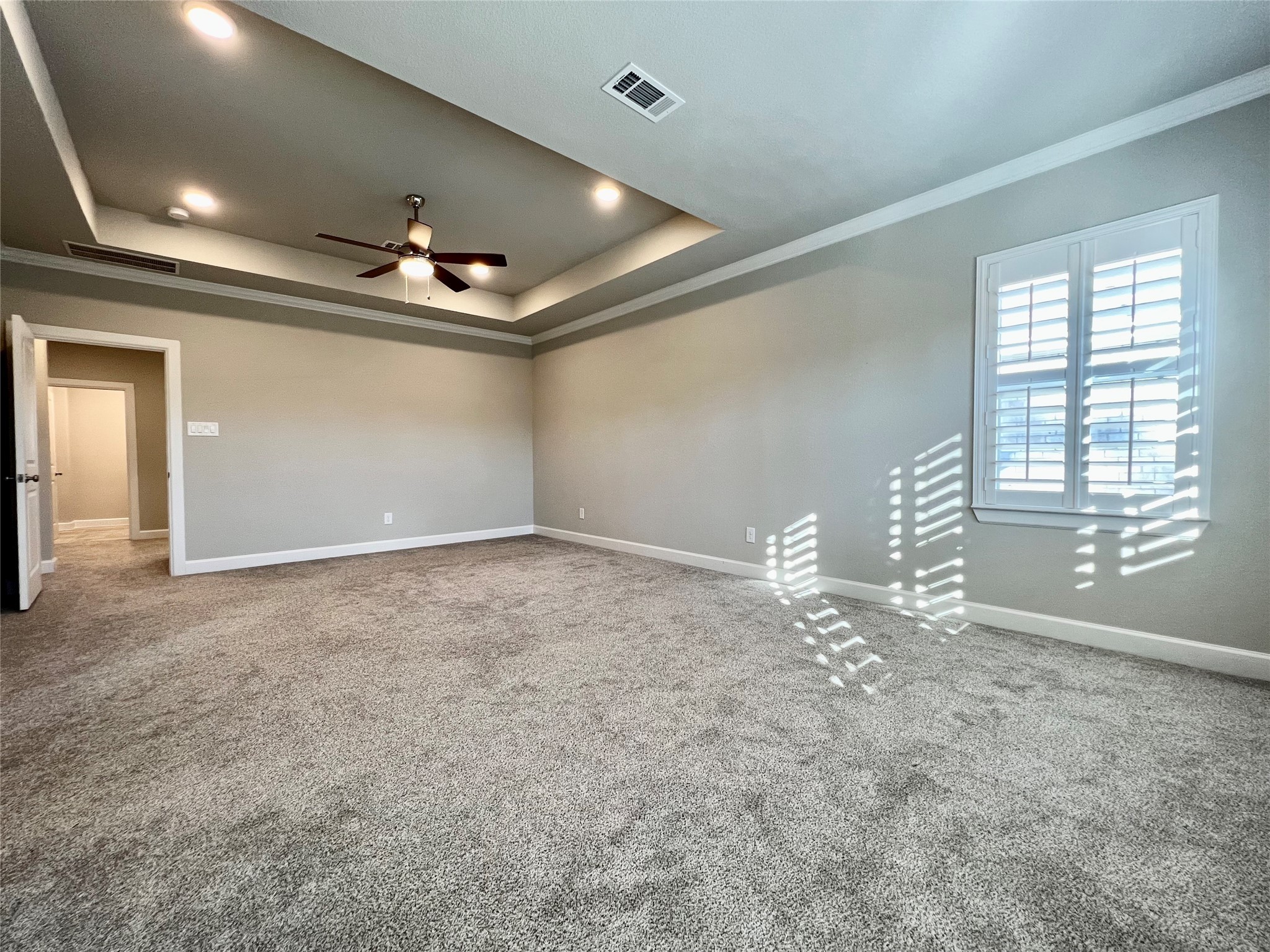 547 Kingston Lane Conroe, TX 77384 - Photo 23 of 50 a view of an empty room with a window