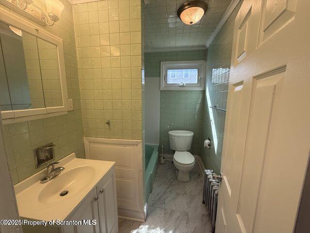 508 Harrison Avenue Scranton, PA 18510 - Photo 10 of 10 a bathroom with a sink toilet and shower