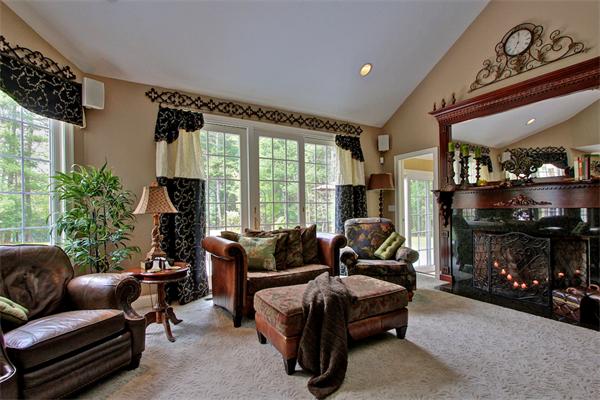 9 Riverbend Road Upton, MA 01568 - Photo 16 of 30 a bedroom with furniture and a large window