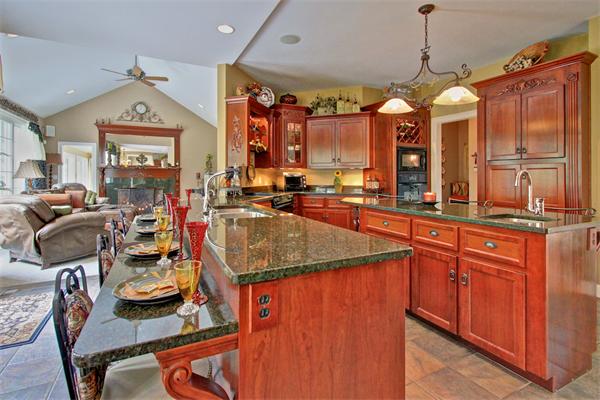 9 Riverbend Road Upton, MA 01568 - Photo 17 of 30 a view of a kitchen with granite countertop lots of counter top space