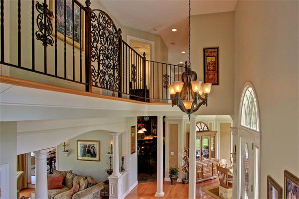 9 Riverbend Road Upton, MA 01568 - Photo 10 of 30 a view of a hallway with entryway wooden floor and front door