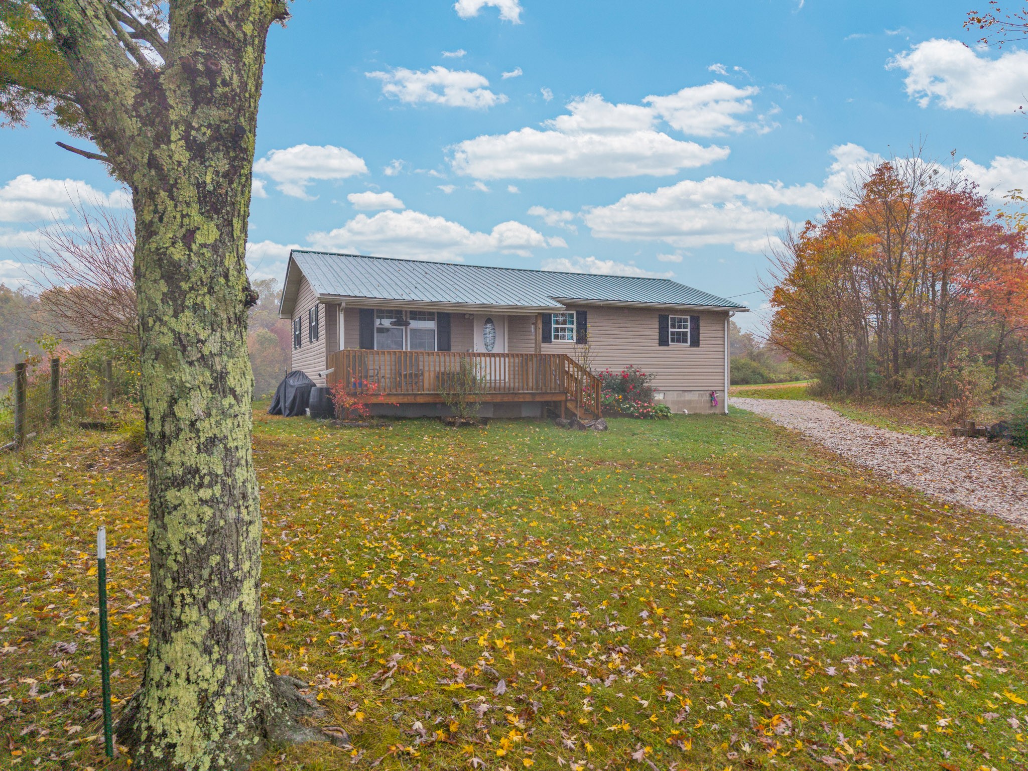 921 Barney Holt Road Jamestown, TN 38556 - Photo 1 of 24 a view of a house with a yard and potted plants
