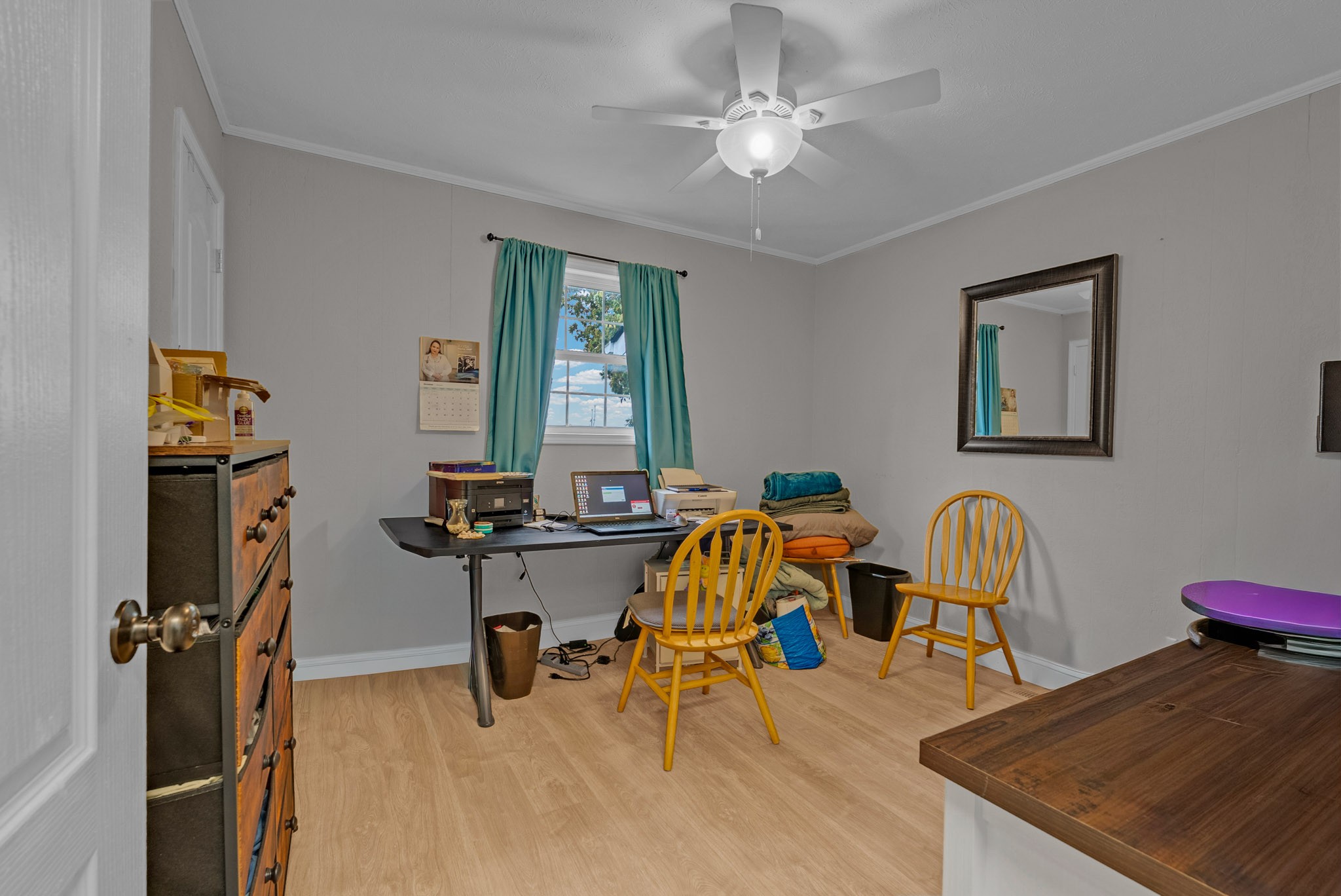 921 Barney Holt Road Jamestown, TN 38556 - Photo 14 of 24 a view of a workspace with furniture and a window