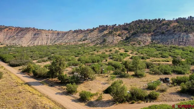 an aerial view of house with outdoor space