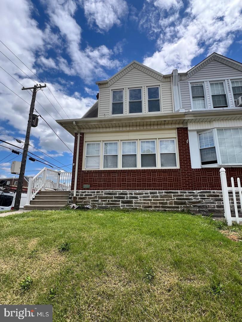 7735 Loretto Avenue Philadelphia, PA 19111 - Photo 2 of 19 a view of a house with a yard