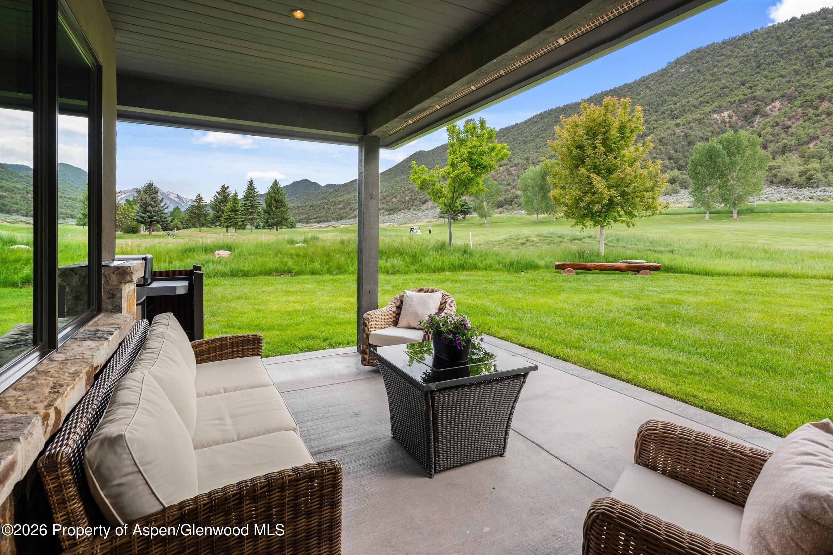 285 Saddleback Road Carbondale, CO 81623 - Photo 48 of 55 patio looking towards Sopris