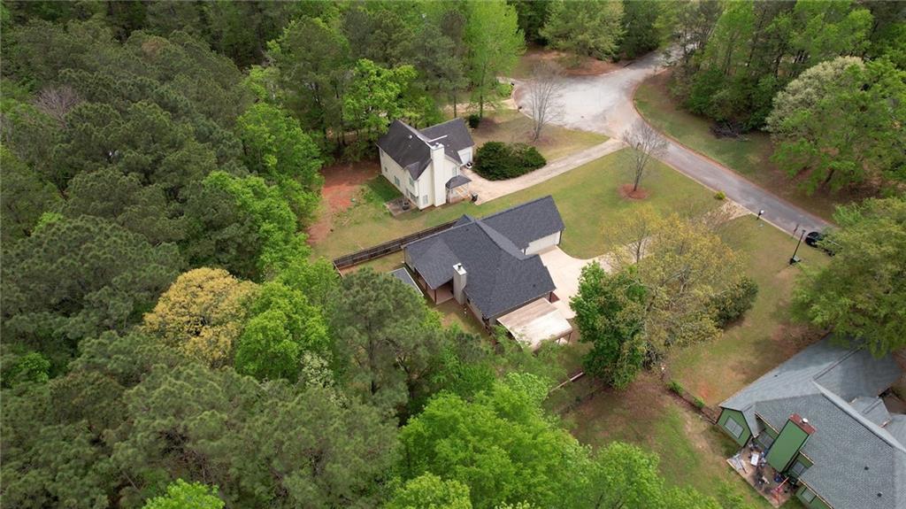 115 Huntington Street Covington, GA 30016 - Photo 75 of 77 an aerial view of house with swimming pool