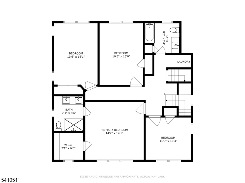 161 Myrtle Avenue Millburn, NJ 07041 - Photo 41 of 43 a picture of a floor plan