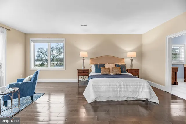 a view of ocean view and mountain