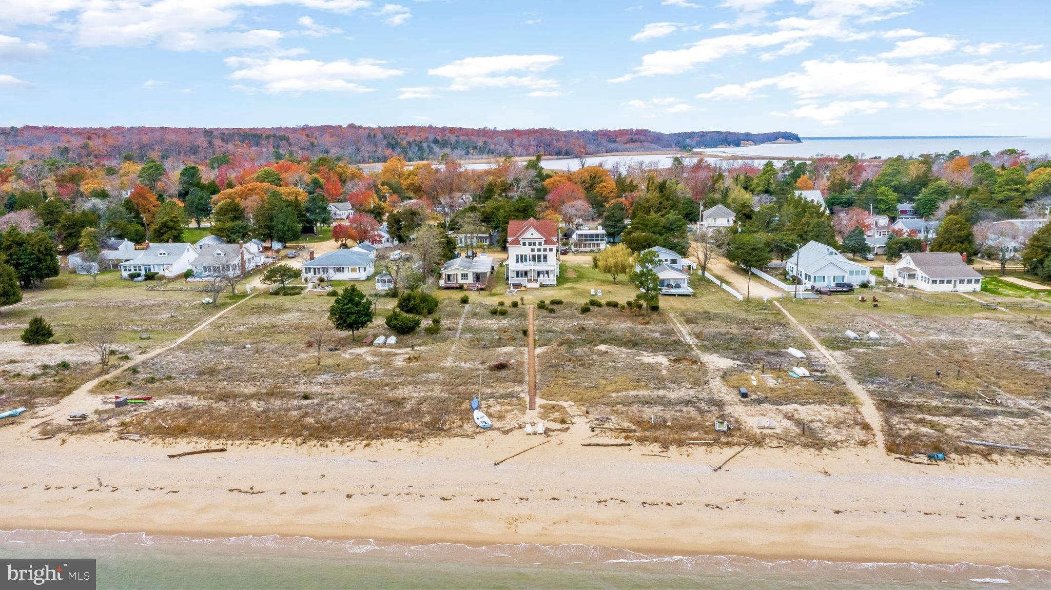3095 Calvert Boulevard Lusby, MD 20657 - Photo 91 of 105 Aerial view of the property.