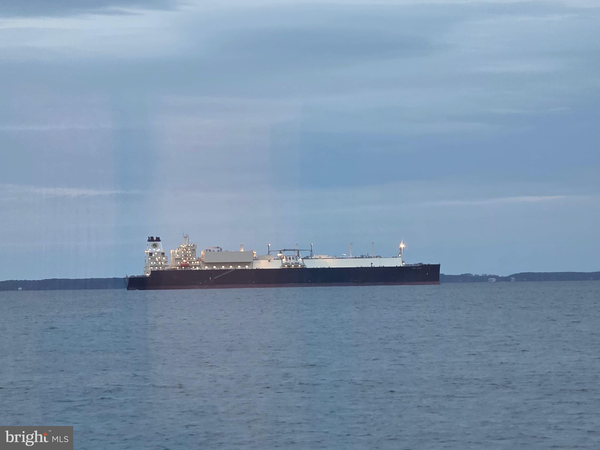 3095 Calvert Boulevard Lusby, MD 20657 - Photo 99 of 105 Ship anchored in the bay!