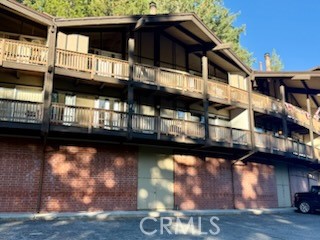 a view of a house with a balcony