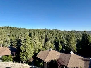 a view of a city from a balcony