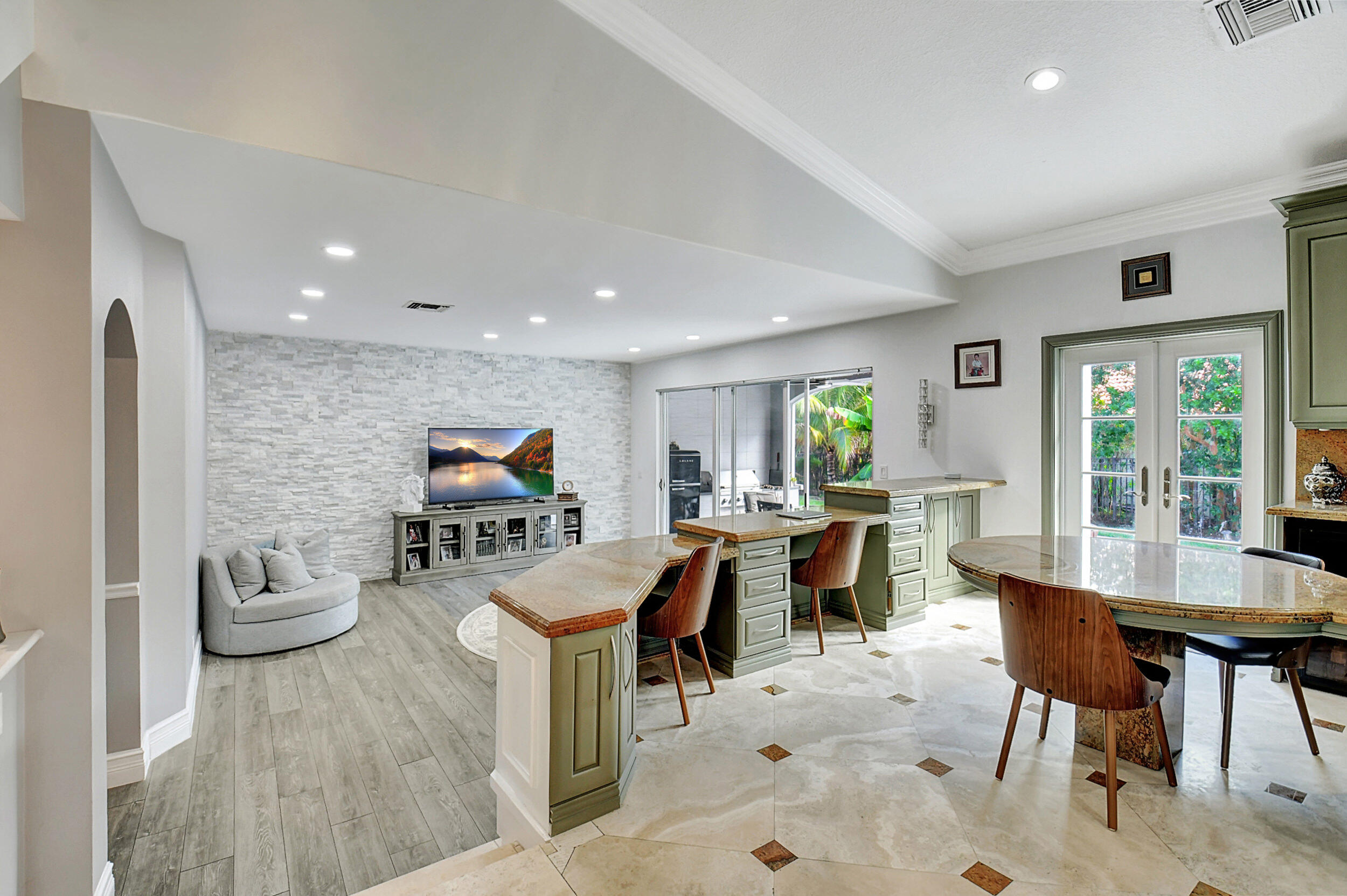 19615 Dinner Key Drive Boca Raton, FL 33498 - Photo 13 of 57 Family room off Kitchen
