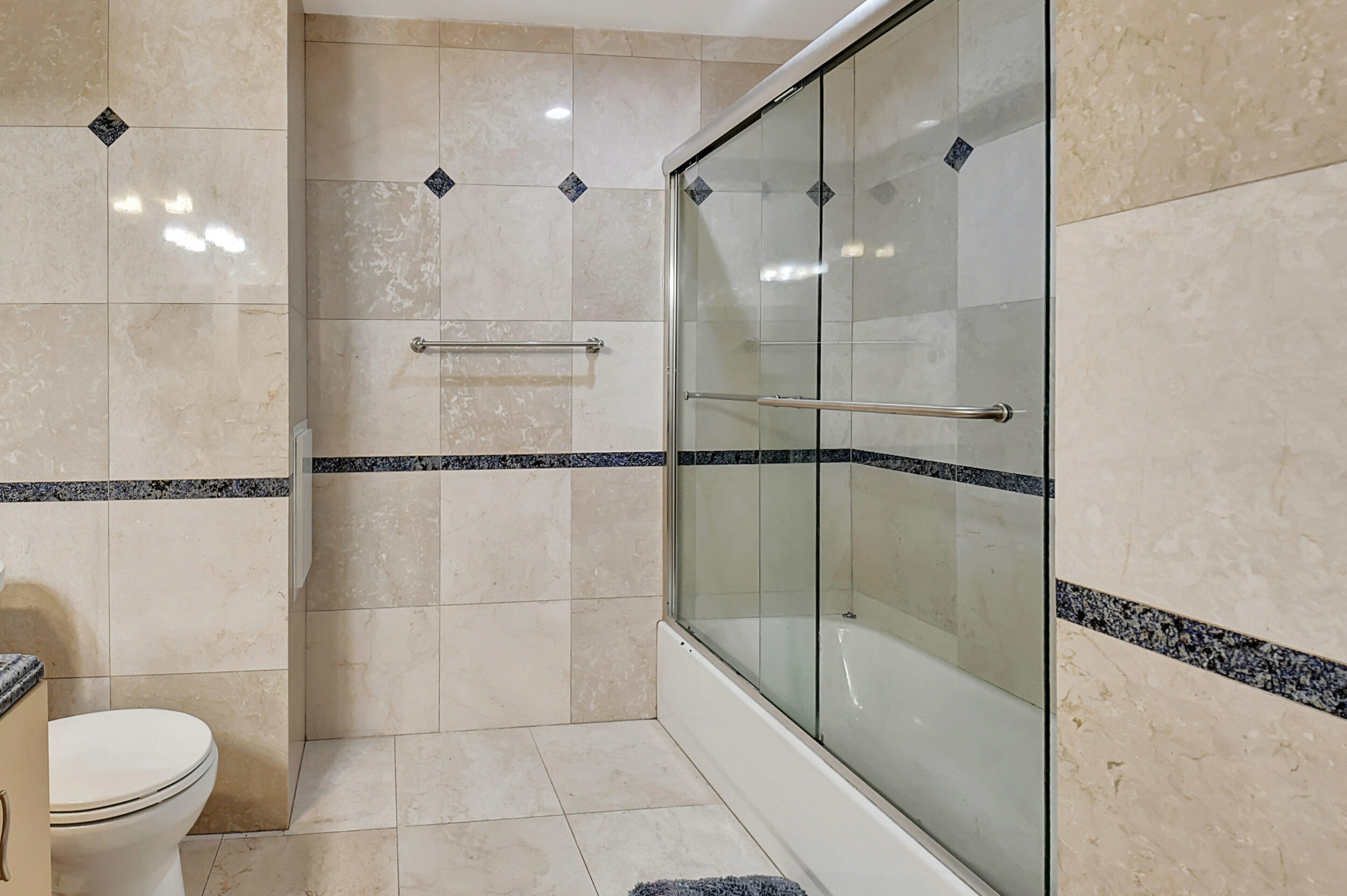 19615 Dinner Key Drive Boca Raton, FL 33498 - Photo 33 of 57 All Marble with Shower/Tub Combo
