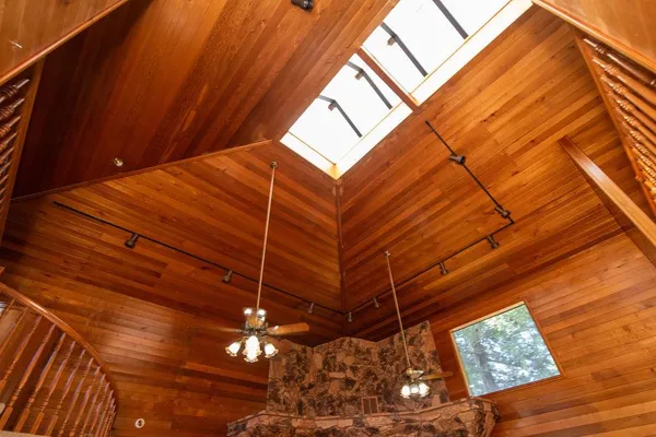 a room with storage and utility