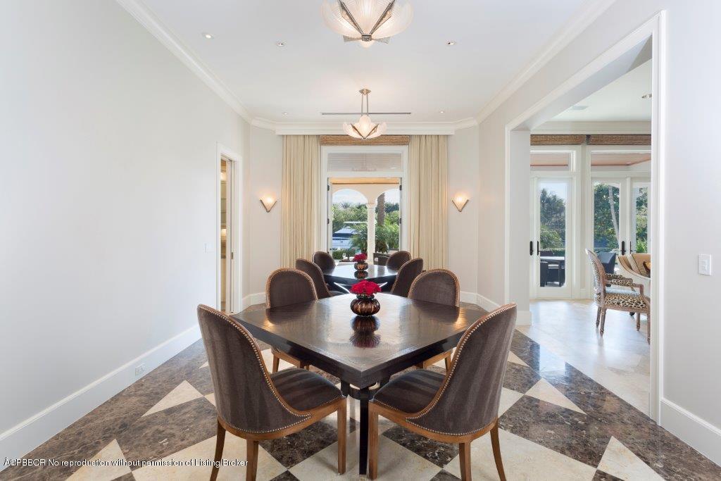 95 Curlew Road Manalapan, FL 33462 - Photo 11 of 36 a dining room with furniture and window
