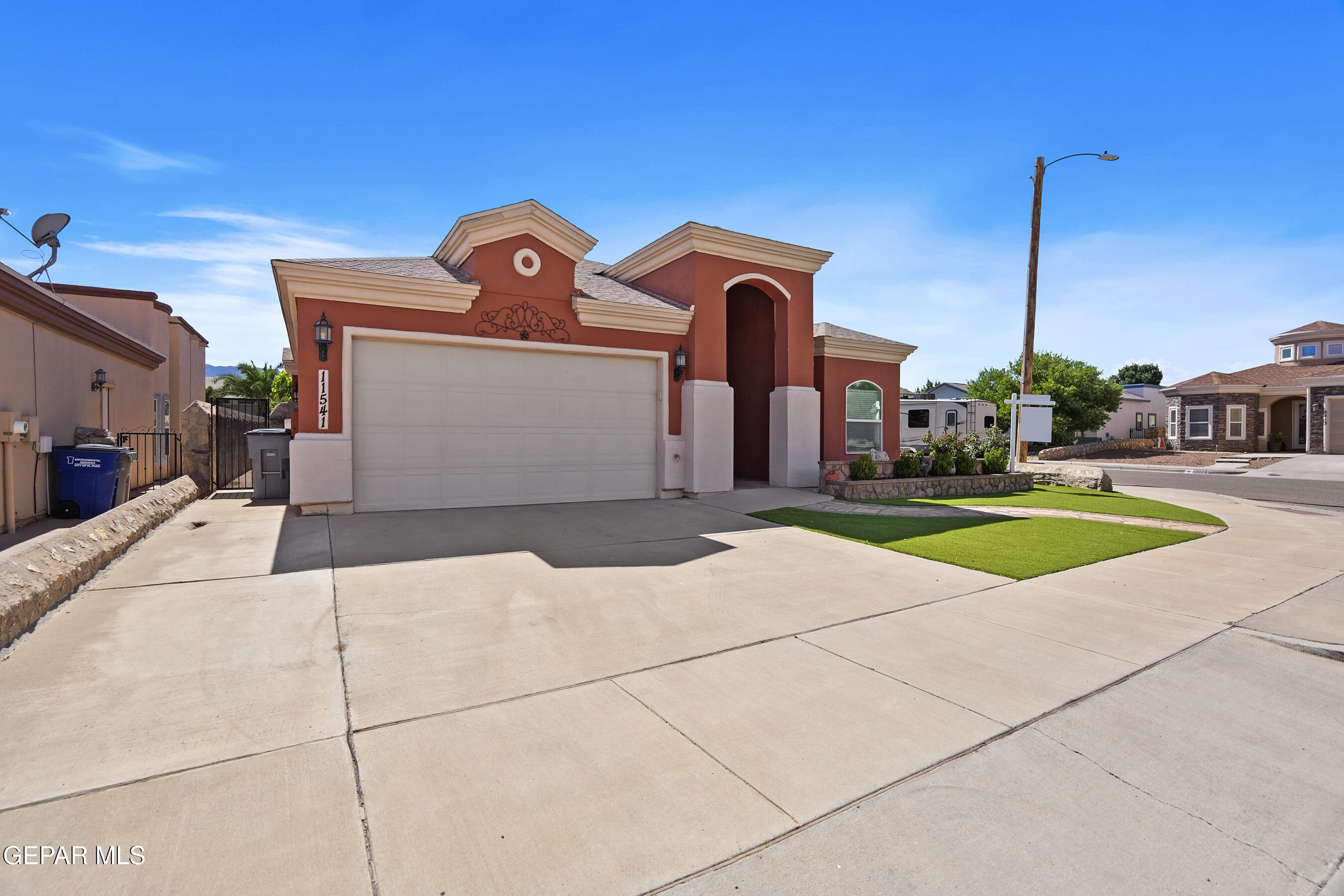 11541 Rafael Serna Lane El Paso, TX 79934 - Photo 35 of 44 Attached Front Garage