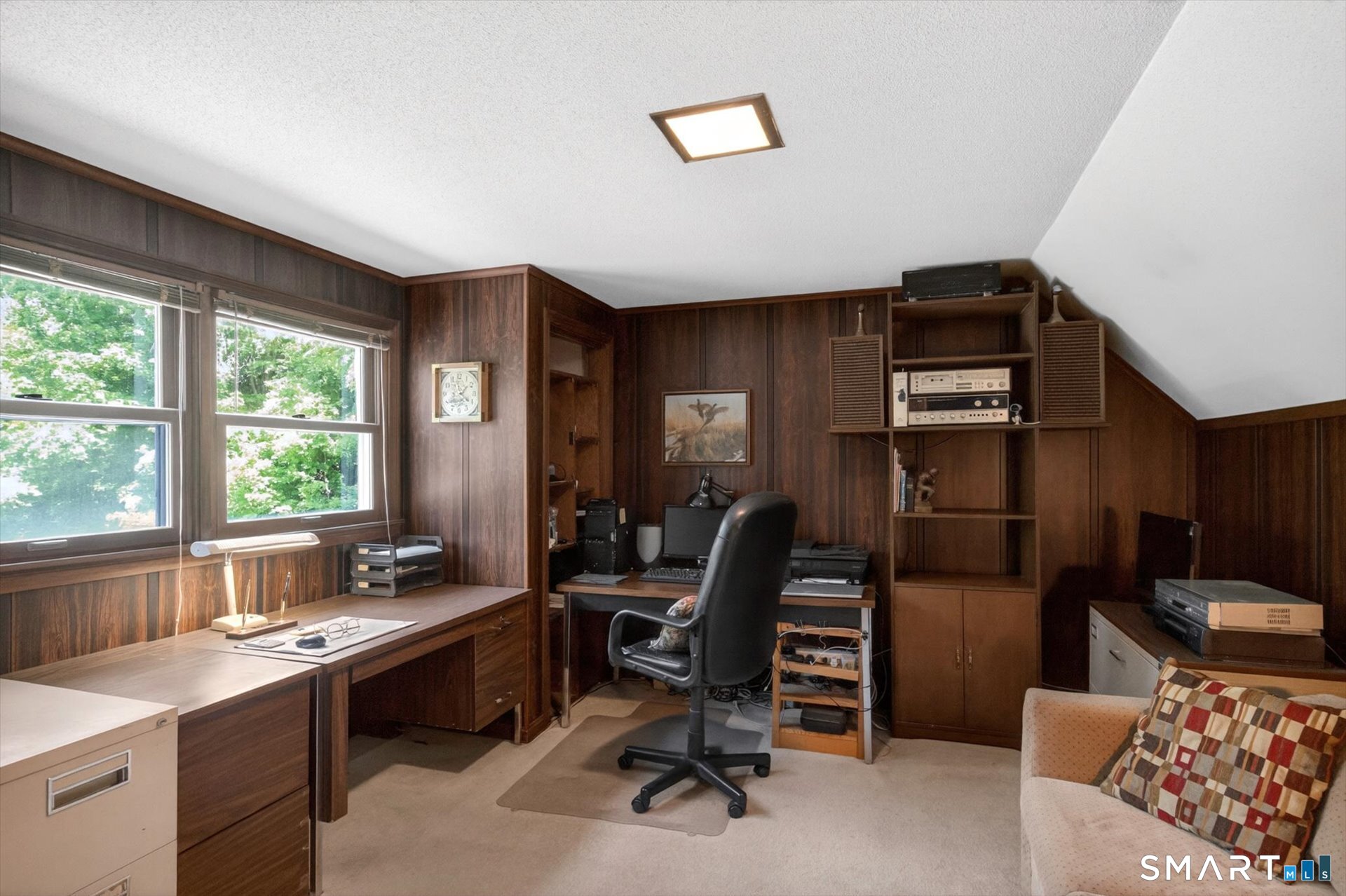 5 Shingle Mill Drive Canton, CT 06019 - Photo 34 of 38 a view of a workspace with furniture and a window