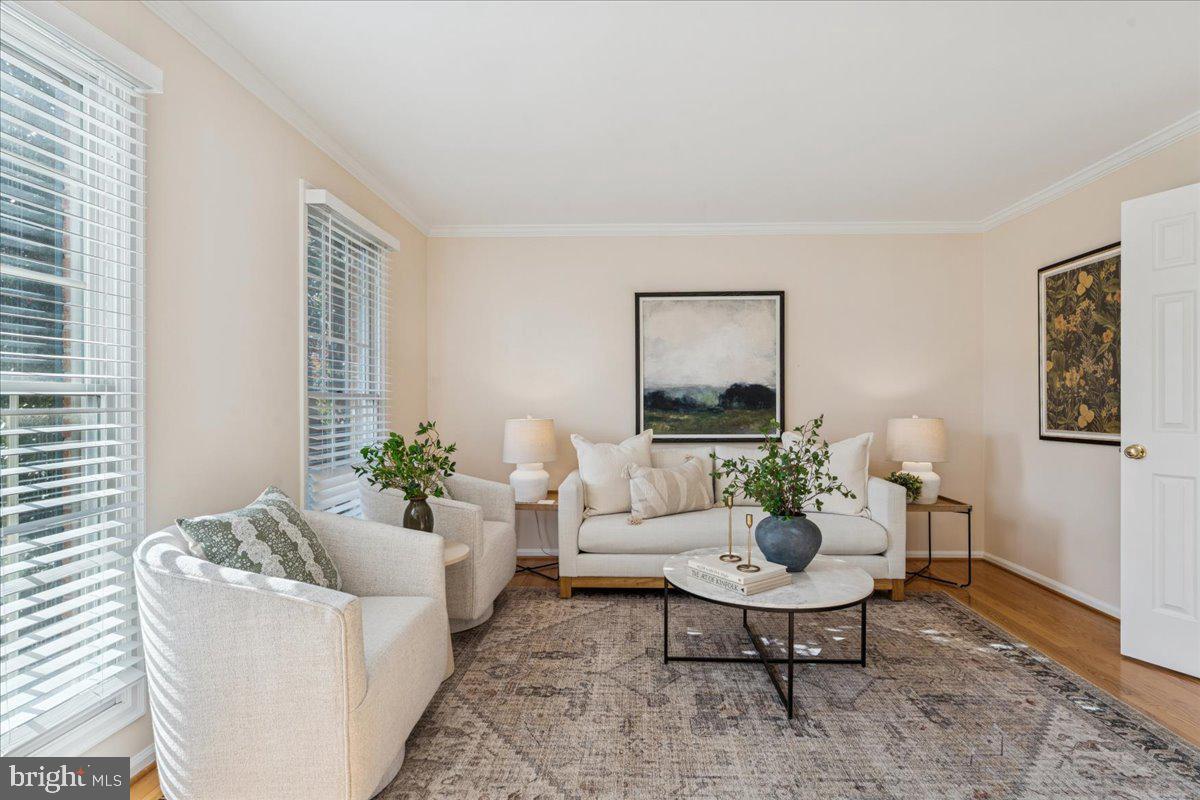 12546 Rock Ridge Road Herndon, VA 20170 - Photo 7 of 44 a living room with furniture potted plant and windows