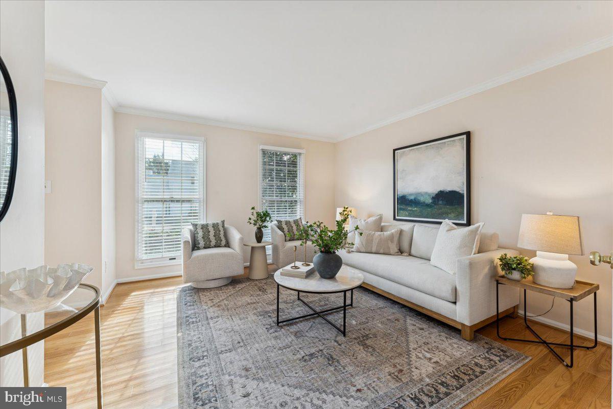 12546 Rock Ridge Road Herndon, VA 20170 - Photo 8 of 44 a living room with furniture and a large window