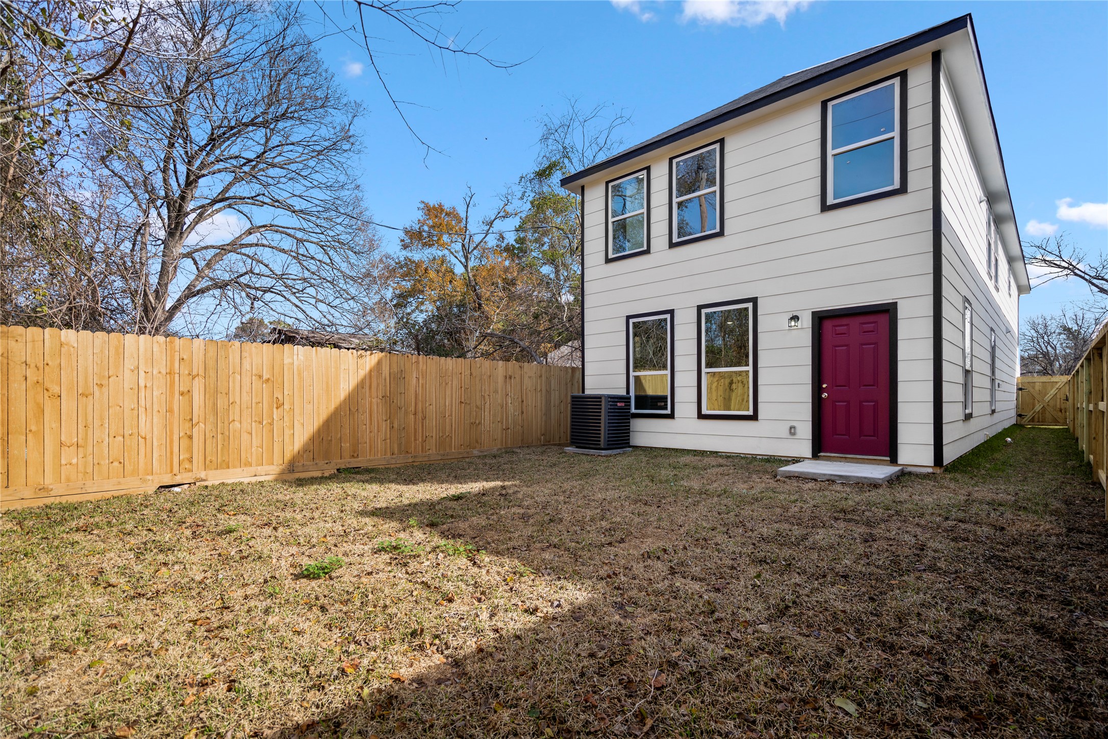 6513 Goldspier Street Houston, TX 77091 - Photo 30 of 31 a view of a house with a yard