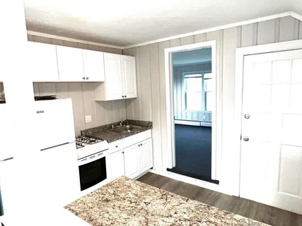 an empty room with window