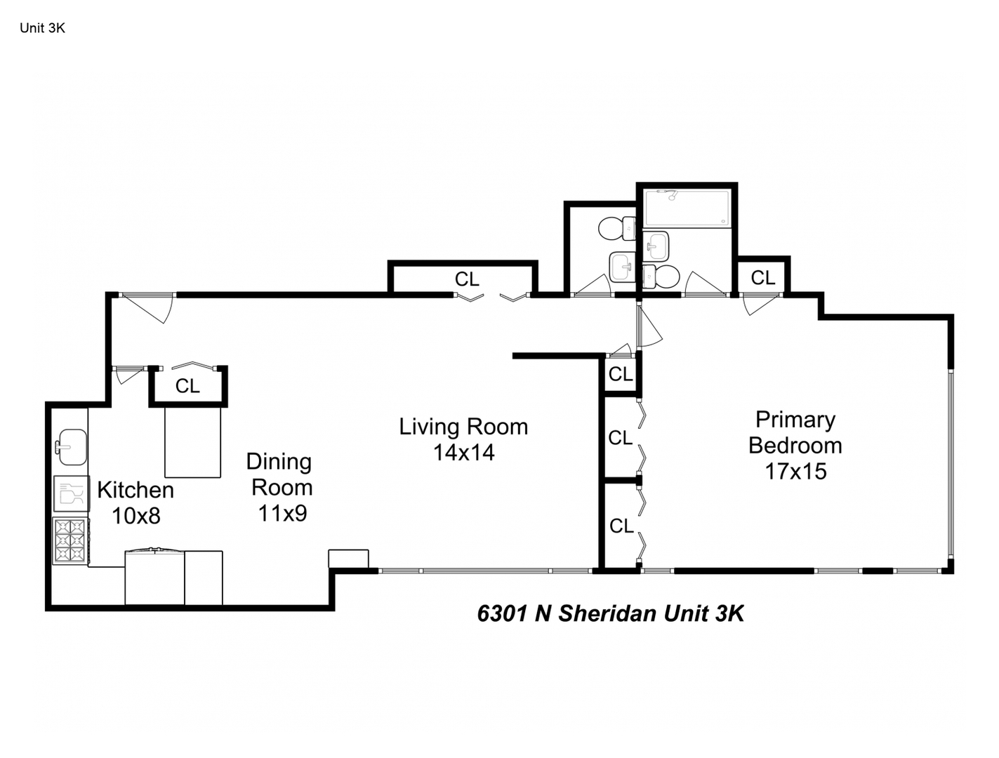 6301 North Sheridan Road, Unit 3K Chicago, IL 60660 - Photo 3 of 16