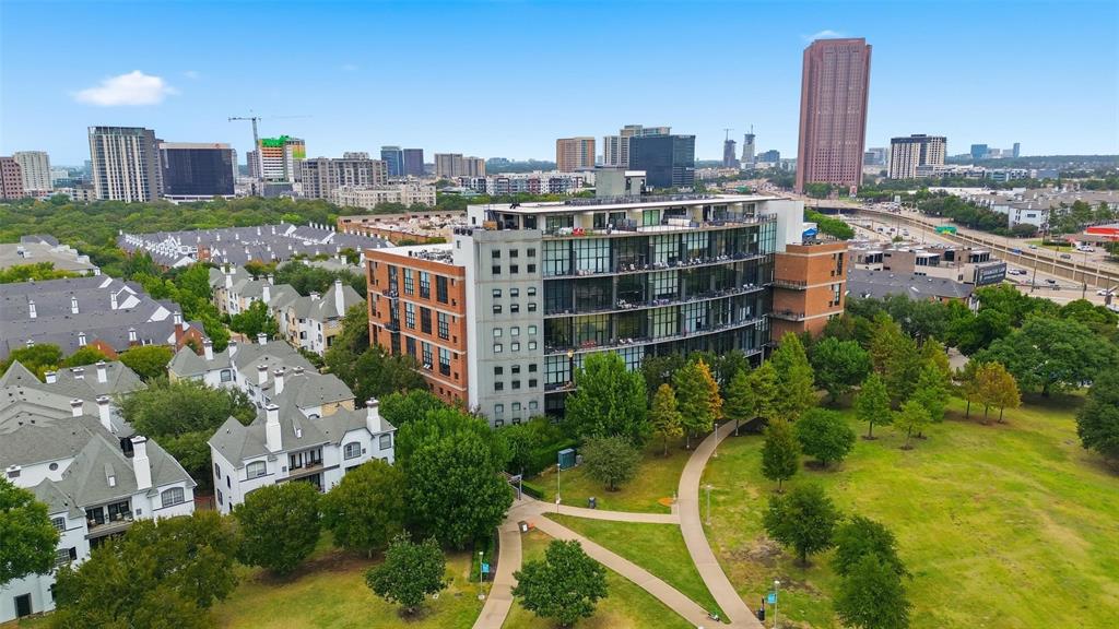 3110 Thomas Avenue, Unit 105 Dallas, TX 75204 - Photo 29 of 37 a view of a city with tall buildings
