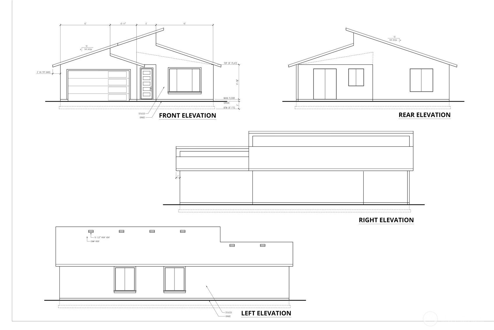 1101 E Mount Othello, WA 99344 - Photo 33 of 34 a black and white photo of a living room