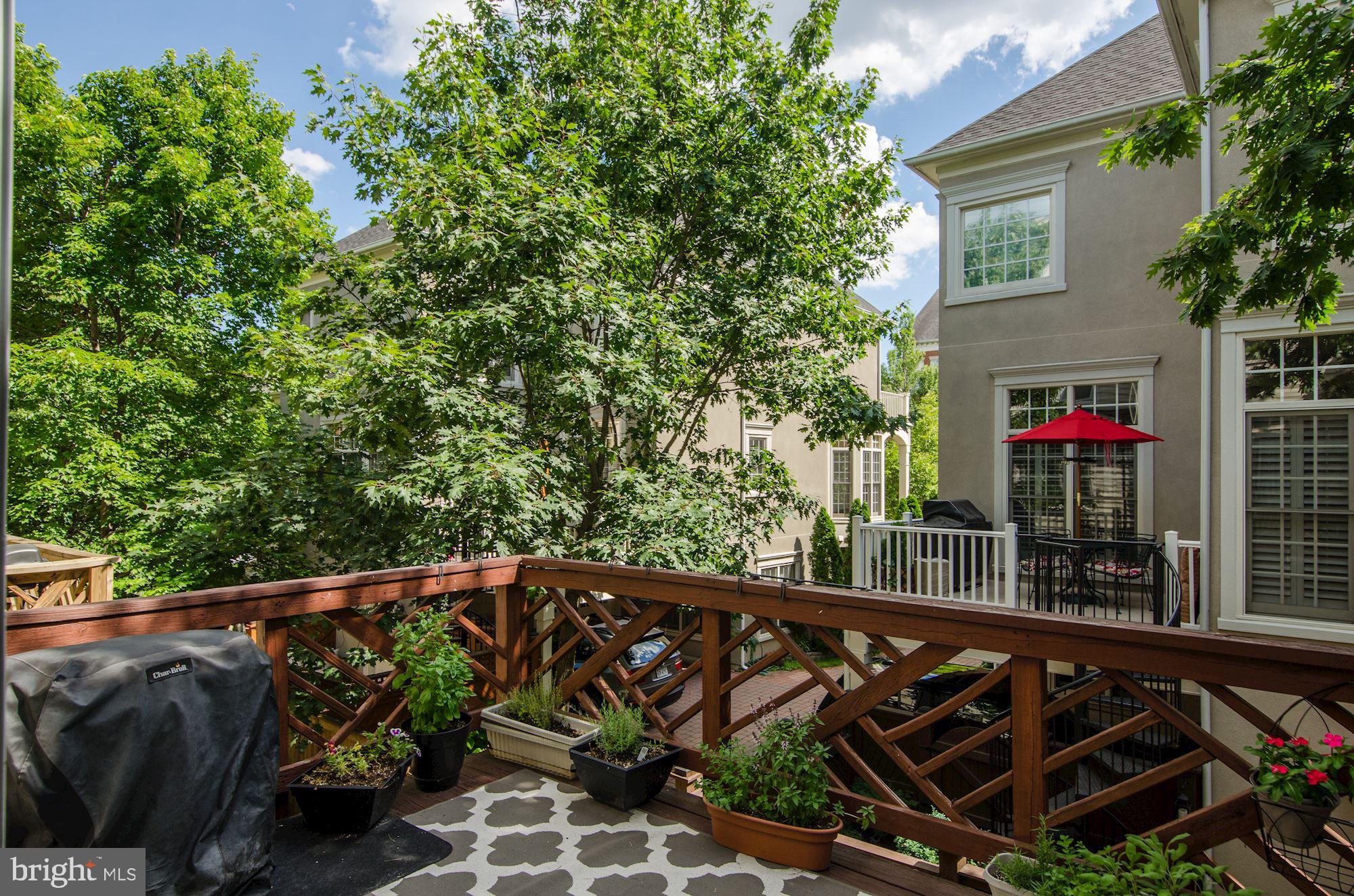 4908 Waple Lane Alexandria, VA 22304 - Photo 31 of 36 a view of a balcony with chairs
