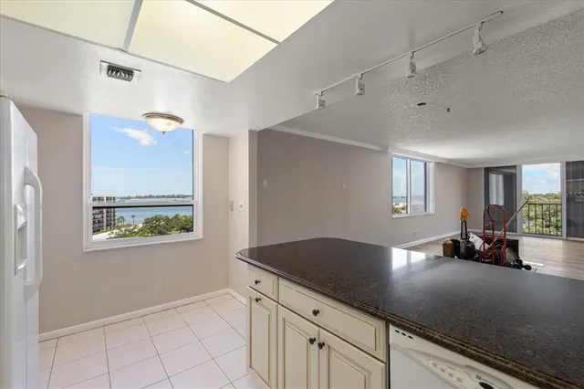 a view of a counter place