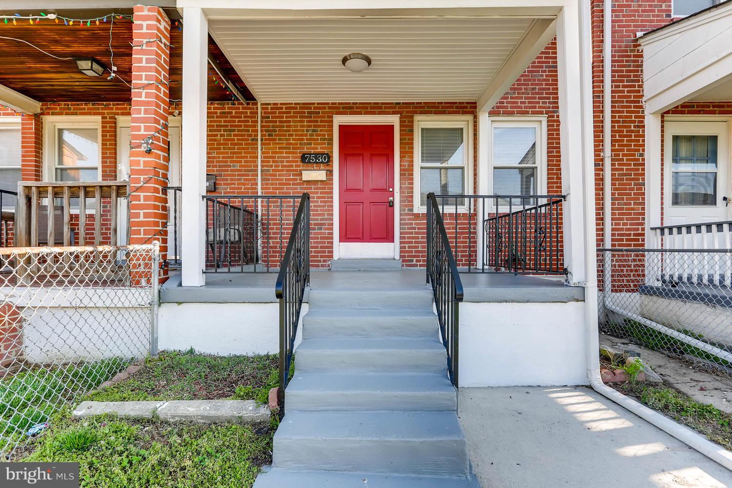 7530 Westfield Road Baltimore, MD 21222 - Photo 2 of 30 a view of front door of house with stairs