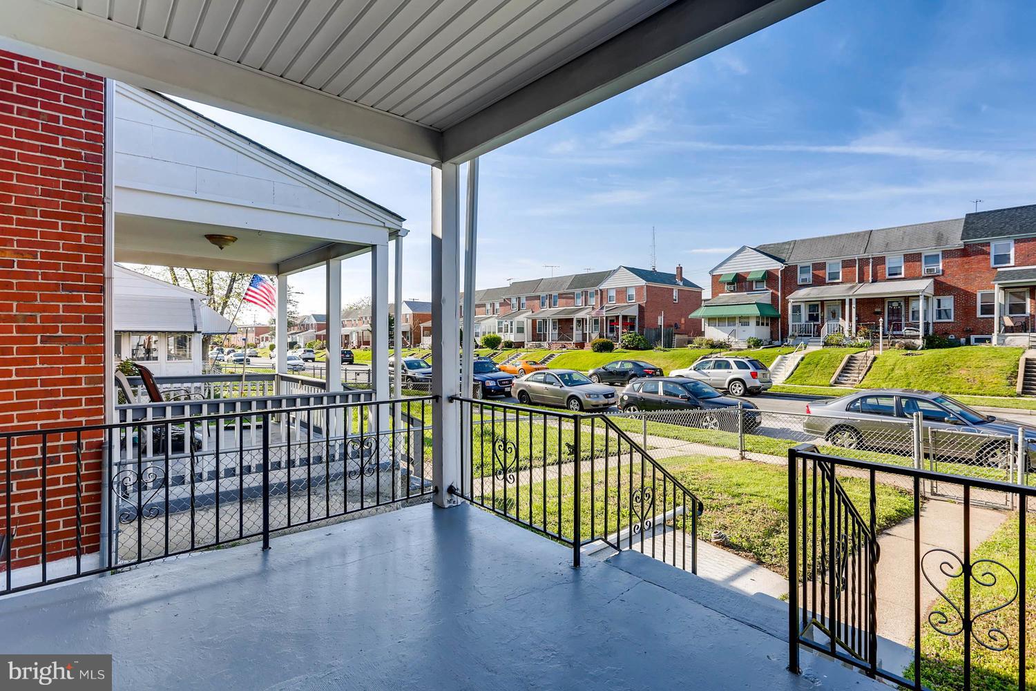 7530 Westfield Road Baltimore, MD 21222 - Photo 3 of 30 a view of a balcony