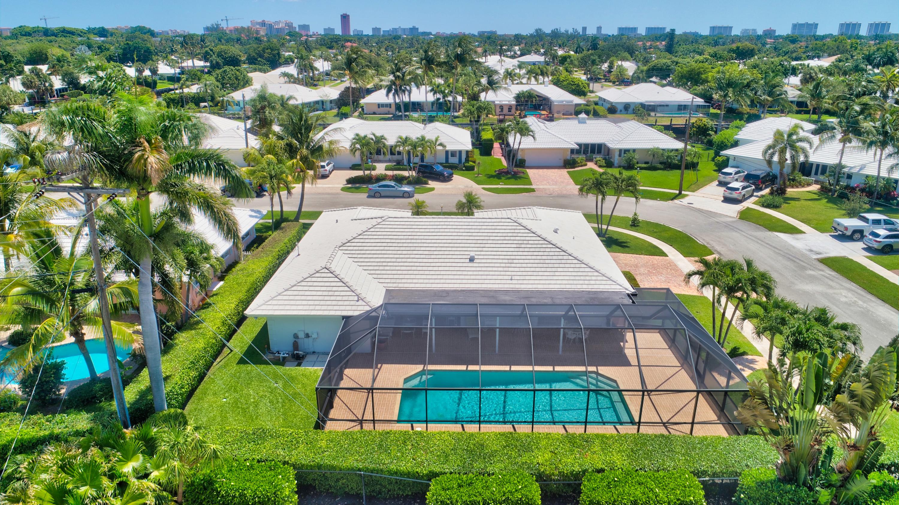 1361 Mulberry Way Boca Raton, FL 33486 - Photo 6 of 43 Aerial view from back