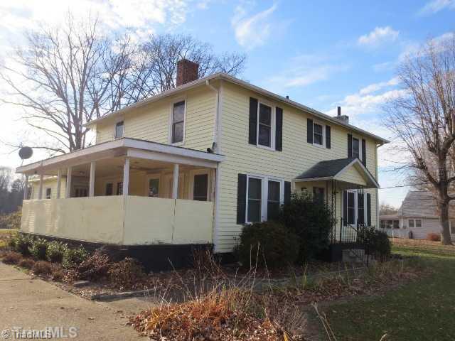5356 Old Rural Hall Road Winston-Salem, NC 27105 - Photo 2 of 16 Exterior Front. Large side porch for outdoor entertaining, easy to maintain newer siding, recent windows...lots of potential for a little TLC!
