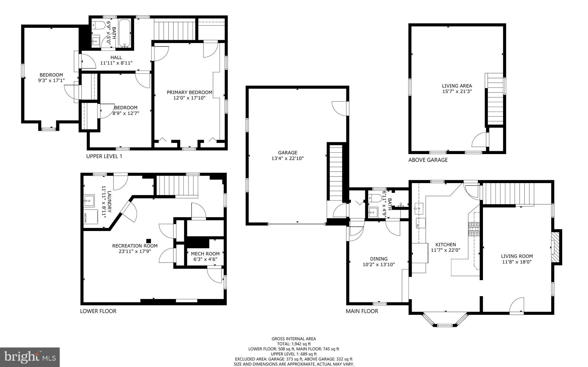 4608 Harvard Road College Park, MD 20740 - Photo 51 of 51 All floor plans