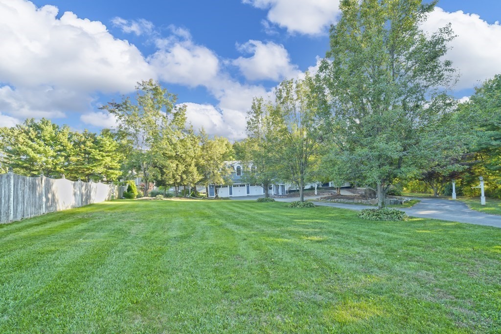 885 Randolph Street Canton, MA 02021 - Photo 37 of 40 a view of a backyard with large trees